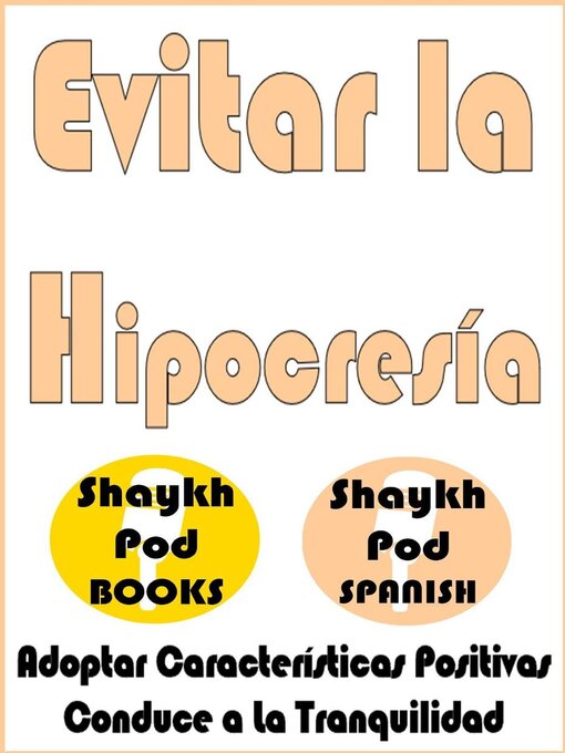 Title details for Evitar La Hipocresía by ShaykhPod Spanish - Available